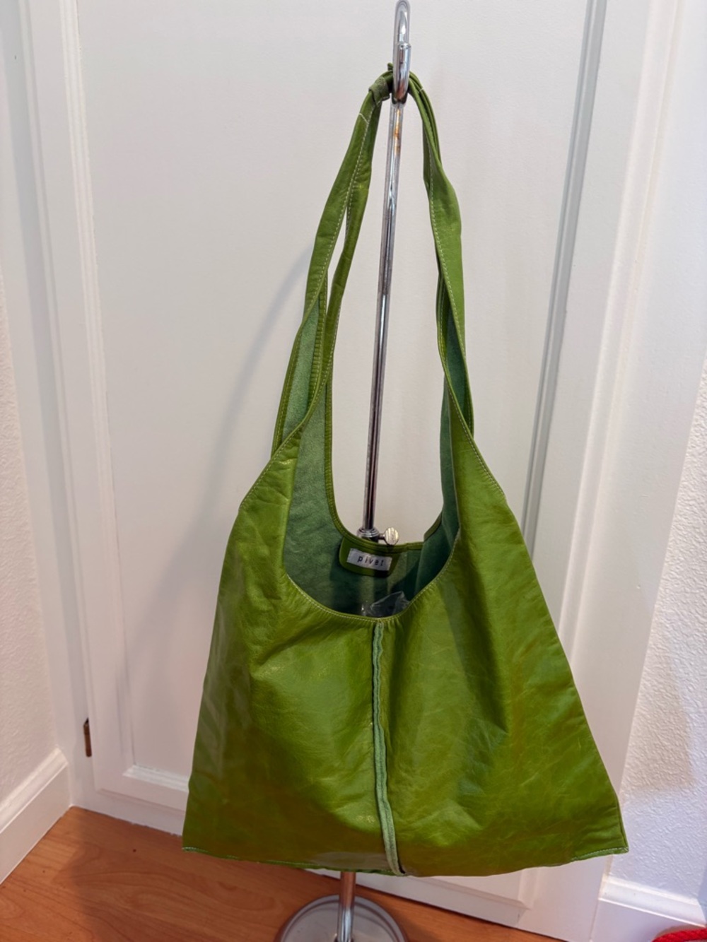 Everyday Green Shoulder Tote Bag